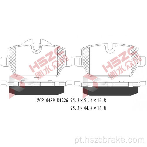 FMSI D1226 PAT DE FREIO CERAMICA PARA BMW